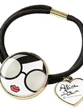 Alice + Olivia Black and White Hair Accessory